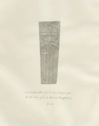 Iglesia de Leek - Lápida