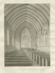 Lichfield - Interior de la Iglesia de Cristo