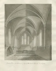 Interior de la Iglesia de St. Michael, Lichfield