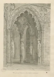 Catedral de Lichfield - Puerta Oeste