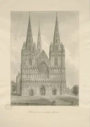 Catedral de Lichfield - Fachada Oeste
