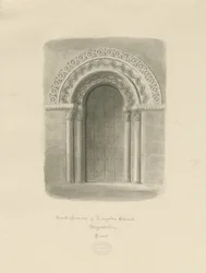 Iglesia de Longdon - Puerta Sur