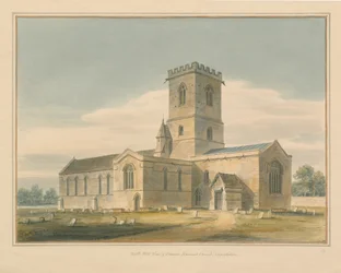 Oxfordshire - Iglesia de Stanton Harcourt