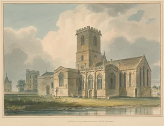 Oxfordshire - Iglesia de Stanton Harcourt