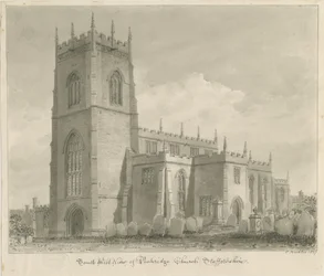 Iglesia de Penkridge, 1837