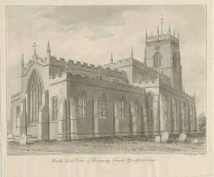 Iglesia de Penkridge, 1837