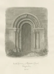 Iglesia de Rolleston - Puerta Norte