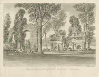 Shugborough - Ruinas en el Jardín
