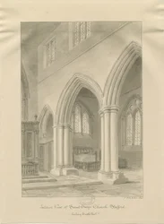 Stafford - Interior de la Iglesia de St. Mary