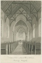 Stafford - Interior de la Iglesia de San Pablo, Forebridge