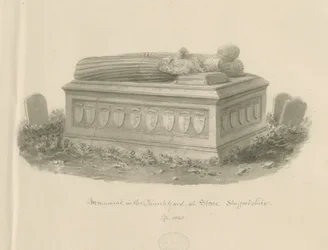 Iglesia de Stone - Tumba de William Crompton