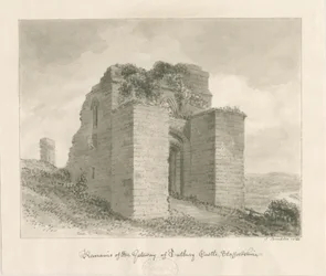 Castillo de Tutbury - Restos de la Puerta