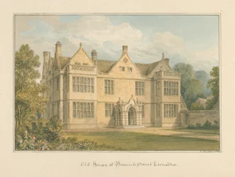 Wiltshire - Berwick Saint Leonardo - Casa antigua, 1814