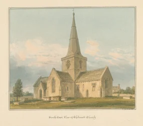 Wiltshire - Iglesia de Chilmark, 1814
