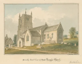 Wiltshire - Iglesia de Knowle, 1804