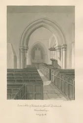 Worcestershire - Droitwich - Interior de la Iglesia de Dodderhill