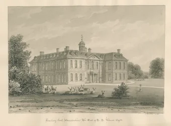 Worcestershire - Hanbury Hall, 1833