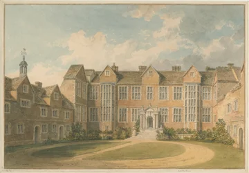 Yorkshire - York - Interior de la Casa Heslington, 1818