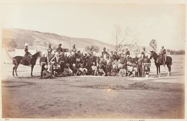 ¿Asistente del Ayudante General con el Mariscal de la Policía y el Personal?, c. 1879