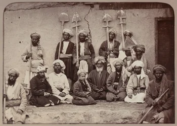 Terratenientes y trabajadores de Kabul, 1879