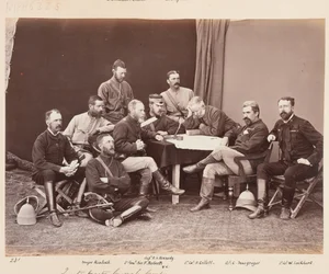 Grupo del Intendente General, Febrero 1880