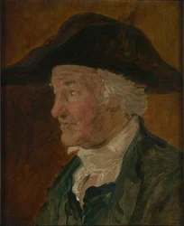 El "comodoro" Samuel Wilkes, pensionista de Greenwich, hacia 1832 (pintura)