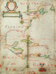 Carta del Atlántico occidental