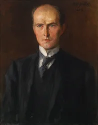 John Quinn por John Butler Yeats, 1908, óleo sobre lienzo, de la National Portrait Gallery - NPG-NPG 75 36Quinn-000001