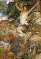 Diana de la caza, 1901