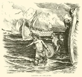 Desembarco de los Jutos