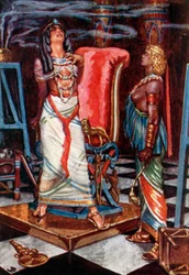 Verdi, Aida (litografía en color)