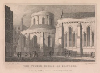 La Iglesia del Templo restaurada