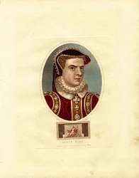 Retrato de la reina María I de Inglaterra
