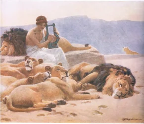 Orfeo y su laúd, Bibbys Annual, 1916-17