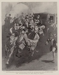 El asesinato del Shah de Persia