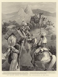 La misión británica a Abisinia, las dificultades del camino