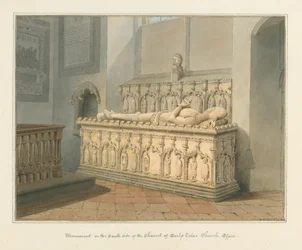 Essex - Iglesia de Earls Colne - Monumento