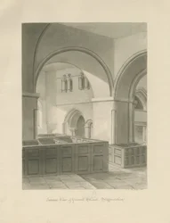 Forton - Aqualate Hall: grabado, s.f. [1653-1686]