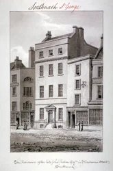 Casa en Blackman Street, Southwark, Londres, 1827