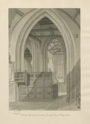 Interior de la Iglesia de Leigh
