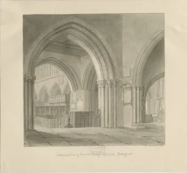 Stafford - Interior de la Iglesia de Santa María