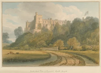 Sussex - Castillo de Arundel, 1825