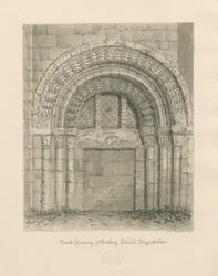 Iglesia Priorato de Tutbury - Puerta Sur