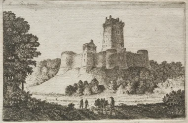 Castillo de Borthwick desde el Este
