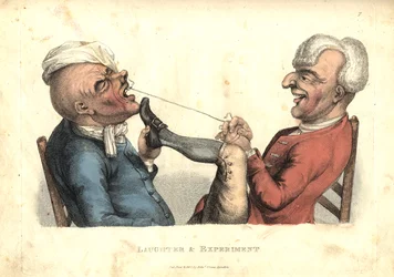 Risa y experimento, de «Las pasiones delineadas humorísticamente», publicado en 1810