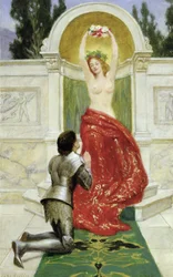 Tannhäuser en el Venusberg, 1901