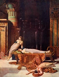 La muerte de Cleopatra, 1890