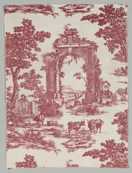 Algodón Impreso en Placa de Cobre, 1765