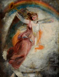 Un ángel heraldo
