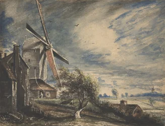 Un molino cerca de Colchester, 1833